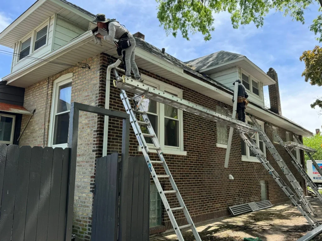Gutter repair service