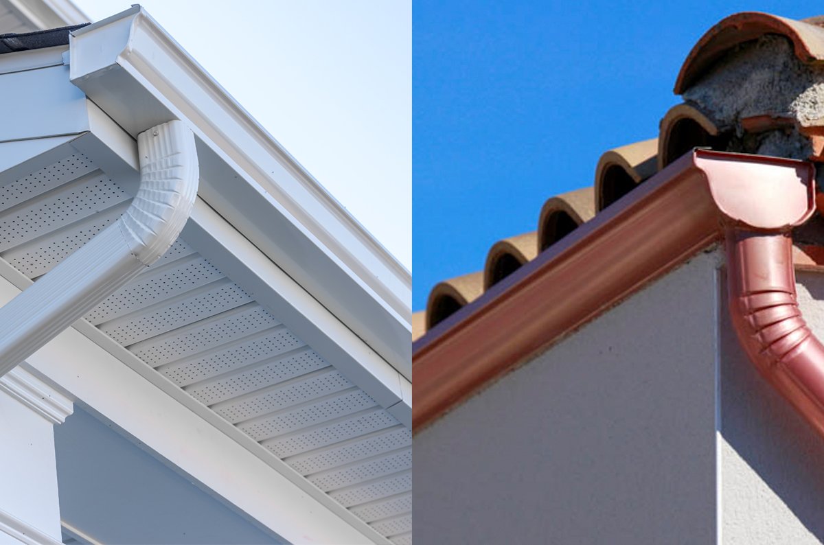 Aluminun gutters or Steel gutters - Gutter Santiago